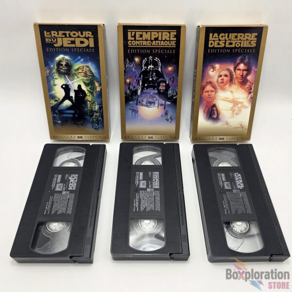 Star Wars Trilogy Special Edition VHS 3-Tape Set (1997) - French Canadian