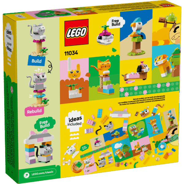 LEGO Classic 11034: Creative Pets Buildable Animals