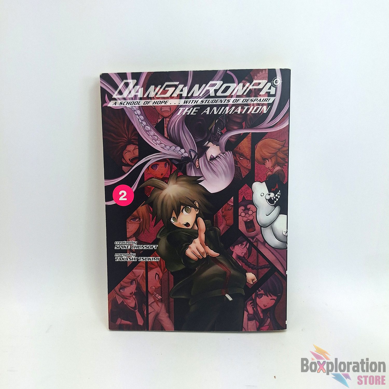 Lot of 2 Danganronpa: The Animation Manga Books (Vol. 2 & 4) - Image 3