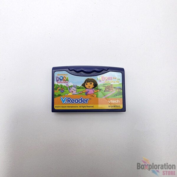 VTech V.Reader Cartridge - Dora the Explorer: Dora and the Three Little Pigs (80-280900)