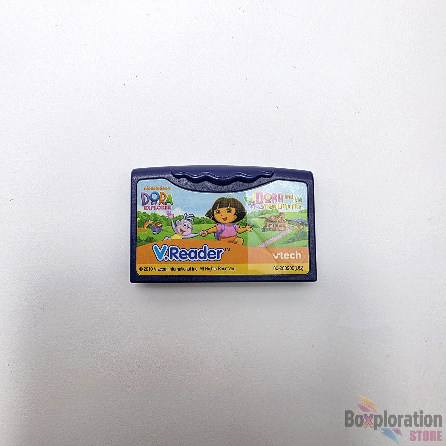 VTech V.Reader Cartridge - Dora the Explorer: Dora and the Three Little Pigs (80-280900)