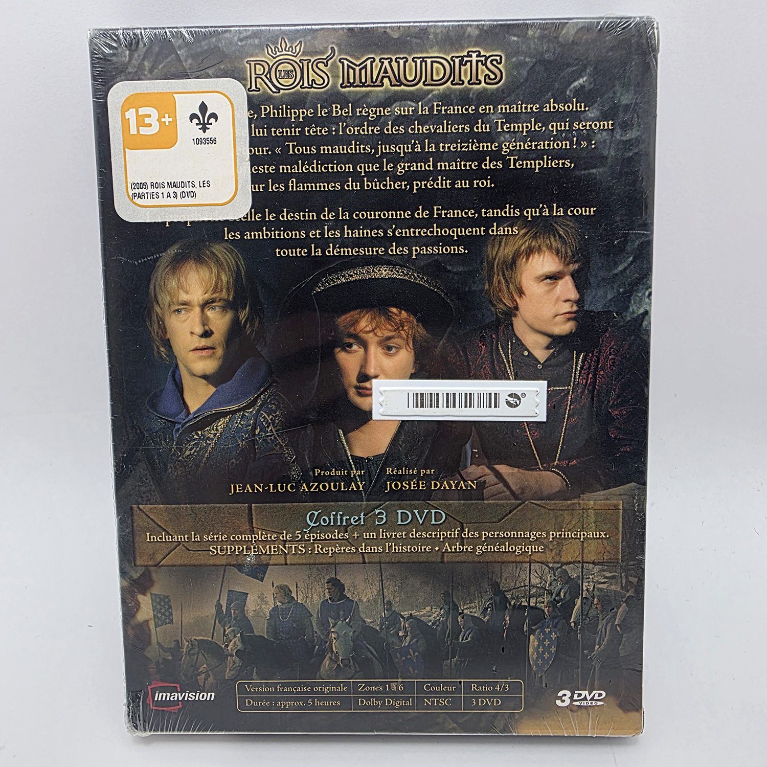 Les Rois Maudits (2005) 3-DVD Box Set - Imavision French Edition - Image 2