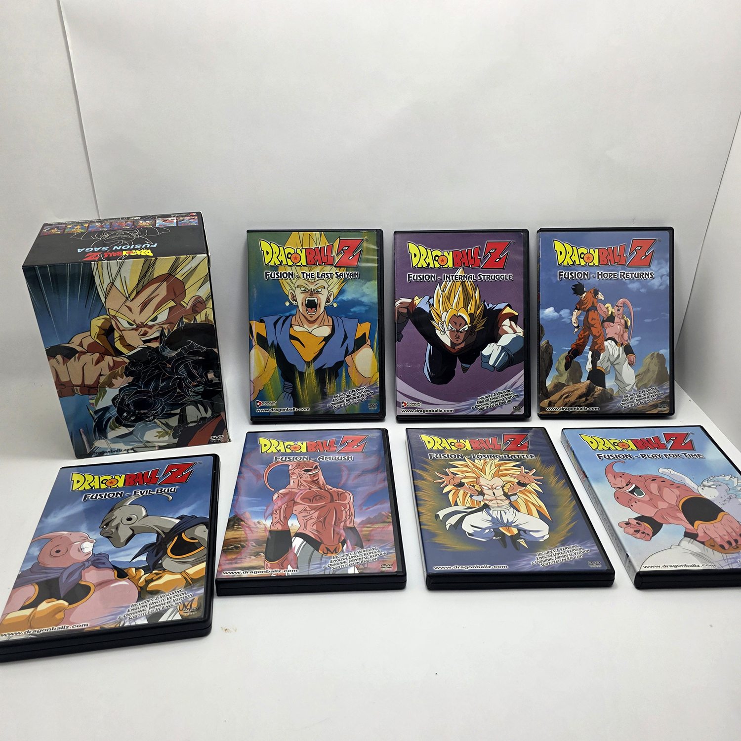 Dragon Ball Z: Fusion Saga Complete DVD Collector's Box Set (7 Discs)