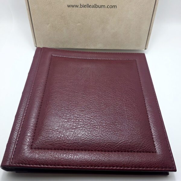 Bielle 'Bordeaux Fiorino' Luxury Italian Presentation Portfolio (12x12 in) - New
