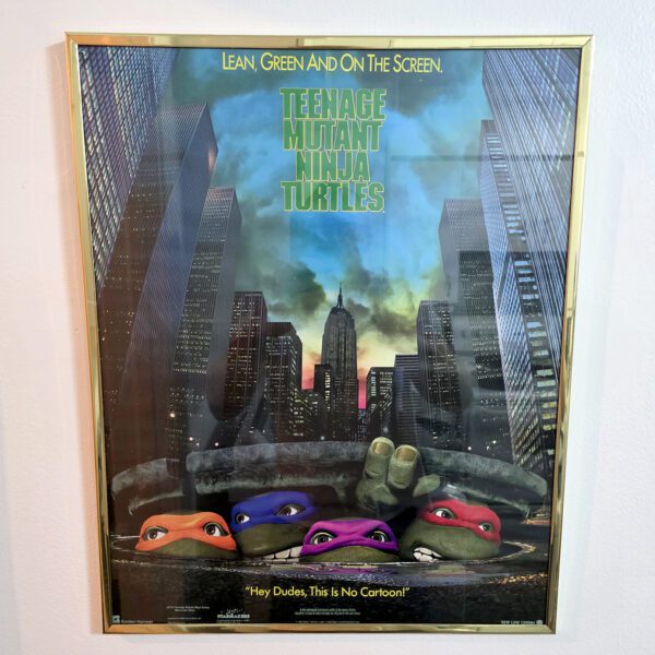 Teenage Mutant Ninja Turtles (1990) Framed Original Movie Poster