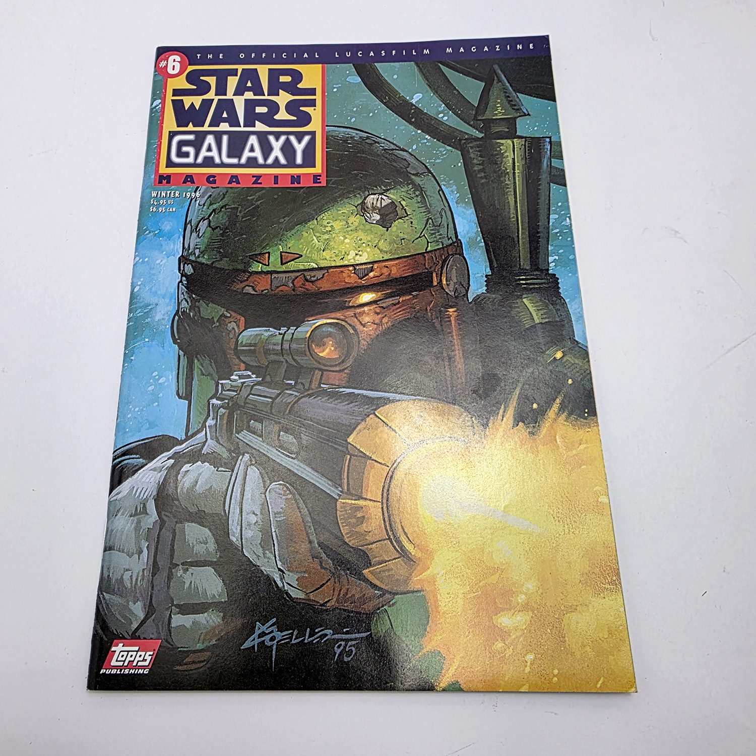 Lot of 4 Retro Magazines & Comics - Star Wars Galaxy & Lost in Space - Image 2