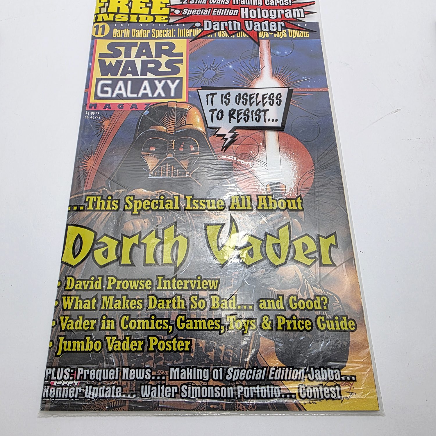 Lot of 4 Retro Magazines & Comics - Star Wars Galaxy & Lost in Space - Image 4