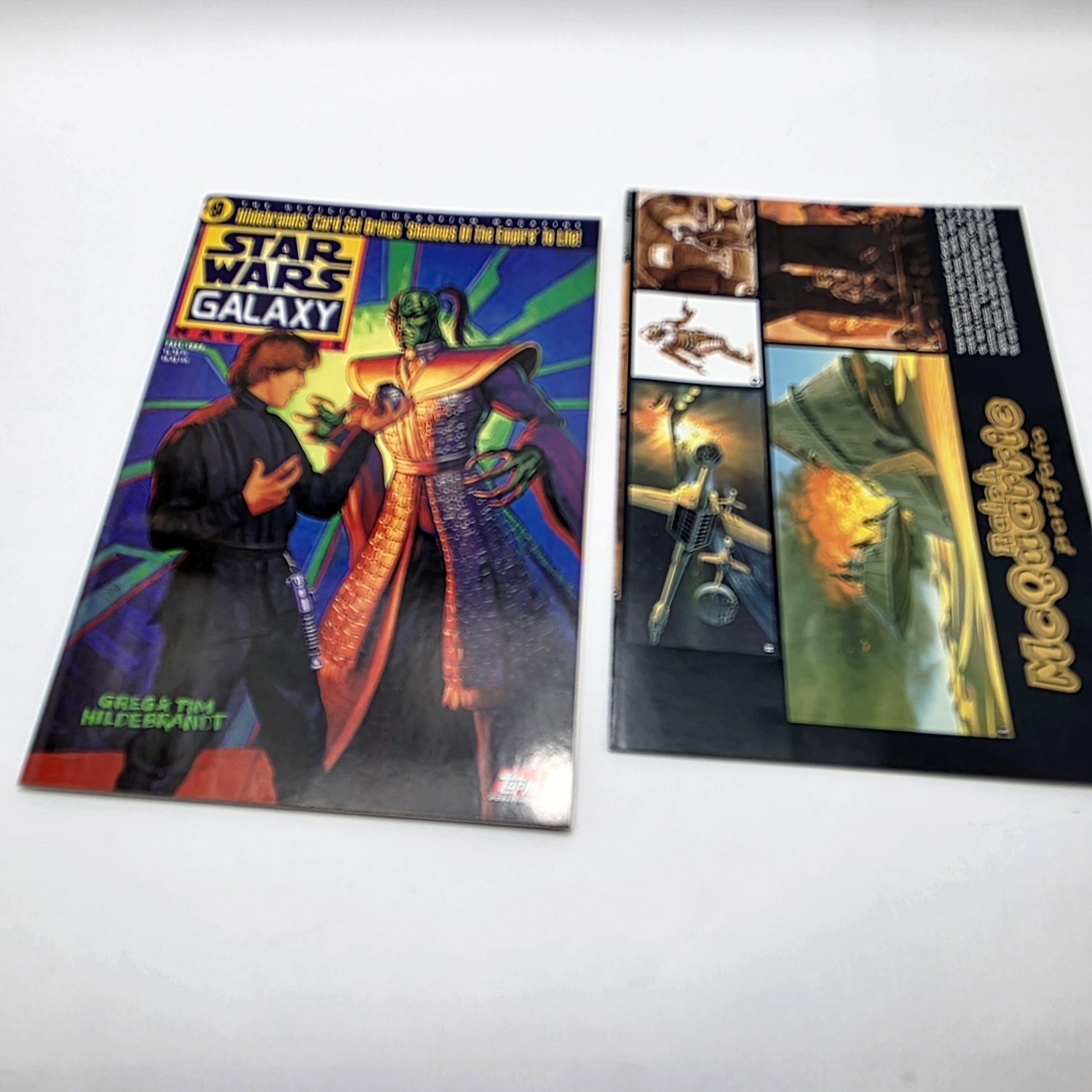 Lot of 4 Retro Magazines & Comics - Star Wars Galaxy & Lost in Space