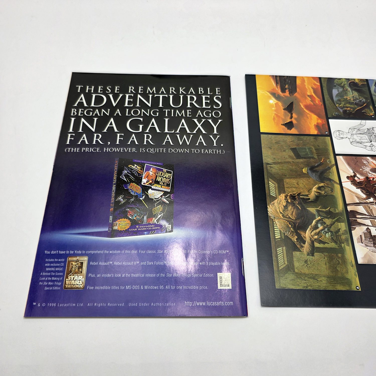 Lot of 4 Retro Magazines & Comics - Star Wars Galaxy & Lost in Space - Image 8