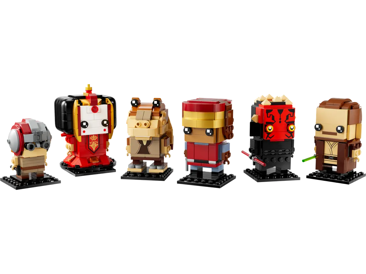 LEGO Brickheadz Star Wars 40676: The Phantom Menace Set (6 Figures) - Image 2