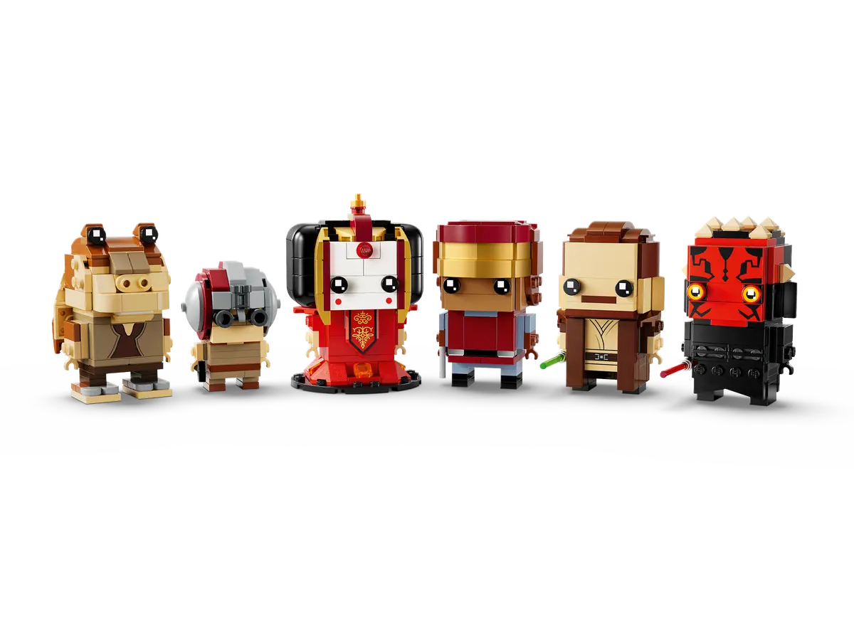 LEGO Brickheadz Star Wars 40676: The Phantom Menace Set (6 Figures) - Image 6