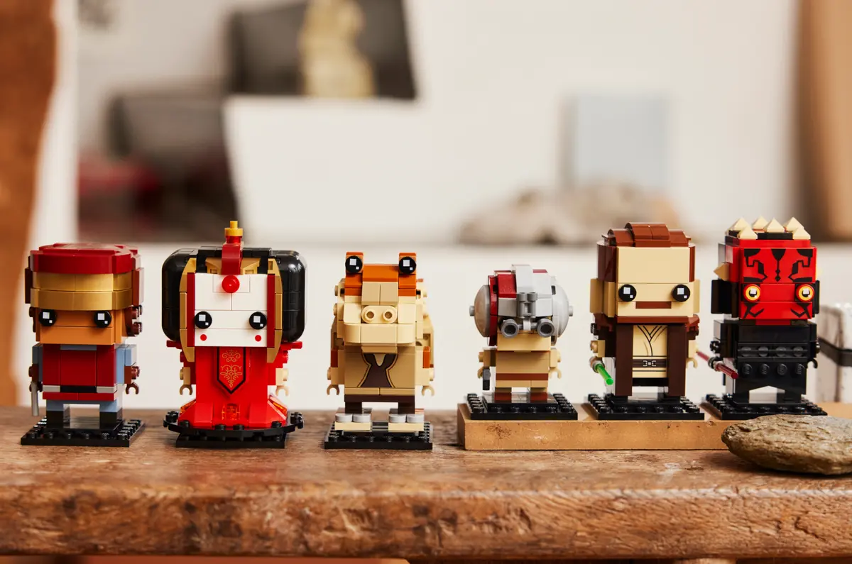 LEGO Brickheadz Star Wars 40676: The Phantom Menace Set (6 Figures) - Image 4