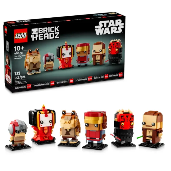 LEGO Brickheadz Star Wars 40676: The Phantom Menace Set (6 Figures)