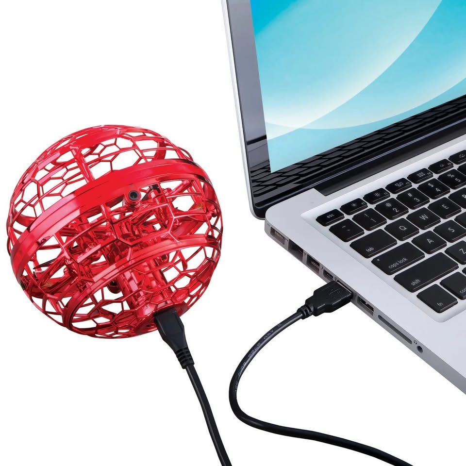 Lumisphere - Hand-Controlled Action Orb LED Lights Red UFO Drone Flying Ball - Image 6