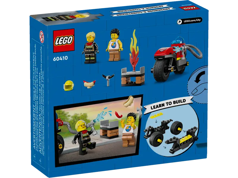 LEGO CITY: Fire Rescue Motorcycle 60410