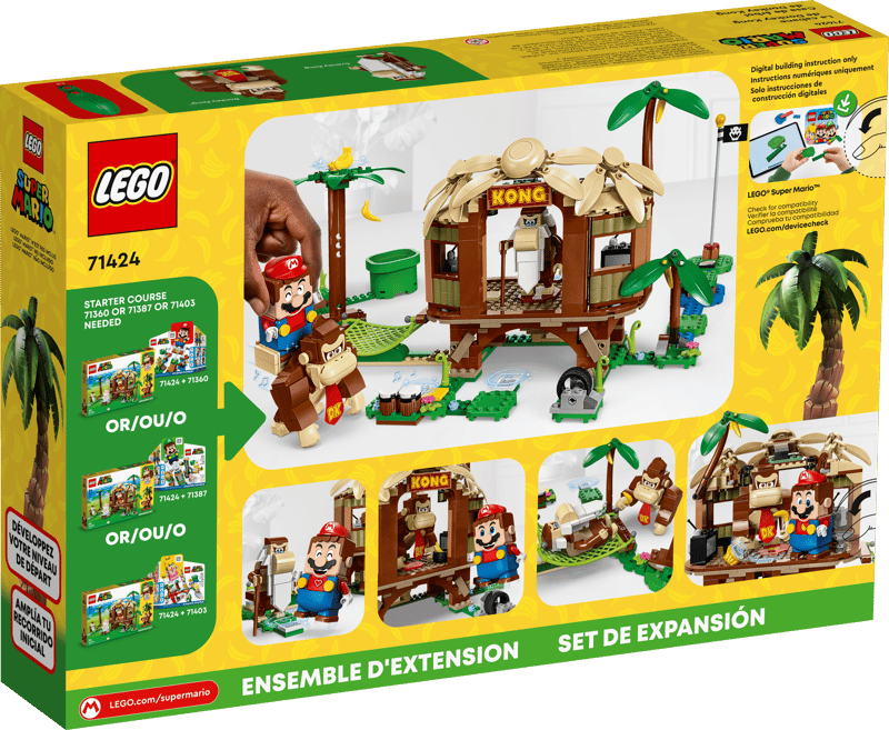 LEGO Super Mario 71424 Donkey Kong's Tree House - Image 2