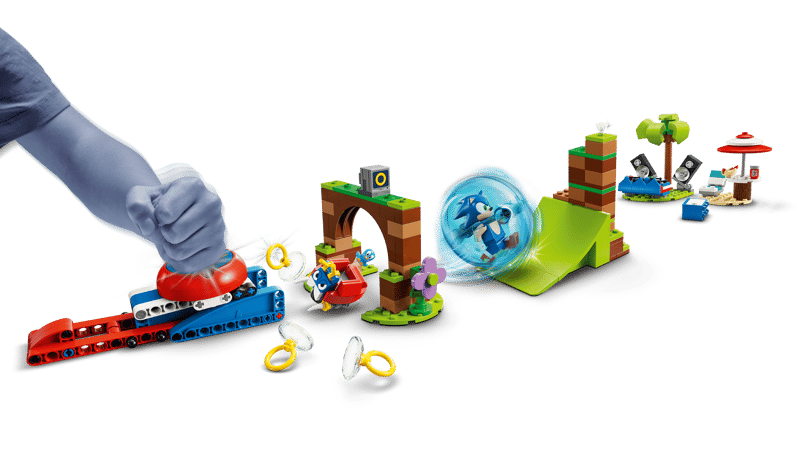 LEGO 76990 Sonic the Hedgehog: Sonic's Speed Sphere Challenge - Image 3